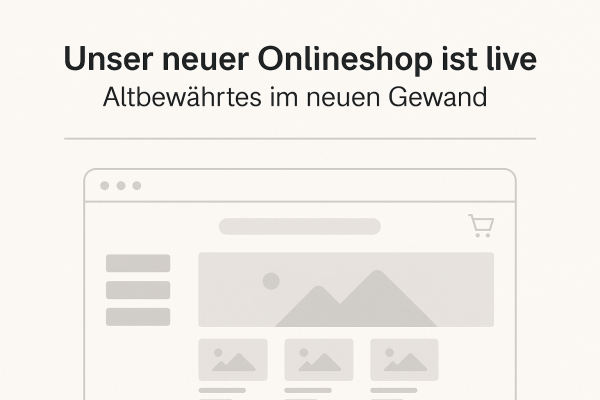 Unser neuer Onlineshop ist live – Altbewährtes im neuen Gewand - Neuer Onlineshop bei Ledermacher.de – Jetzt entdecken!