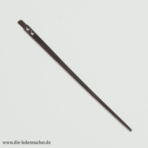 Flache Flechtnadel - Länge: 55 mm