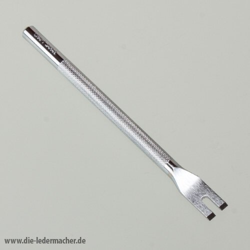 Schlageisen für Flechtlöcher - 2 Zähne - 3 mm
