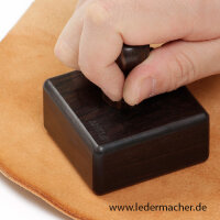 Polierblock aus Sandelholz
