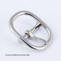 Schnalle 20 mm - silberfarben