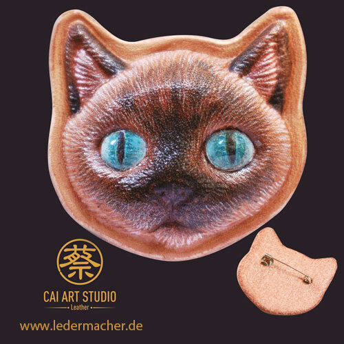 Siamese Cat 3D Bausatz - Cai Art Studio
