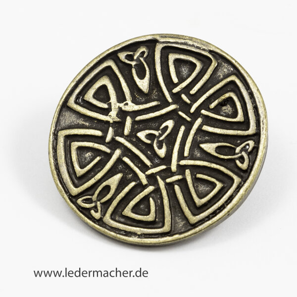 Zierniete - celtic II - altmessing