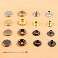 THK/Hasi Hato Premium Druckknopf 15 mm Ringfeder