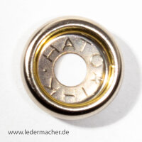 THK/Hasi Hato Premium Druckknopf 15 mm Ringfeder