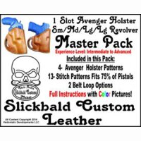 Slickbald Customs Pattern - 1 Slot Avenger Holster Master...