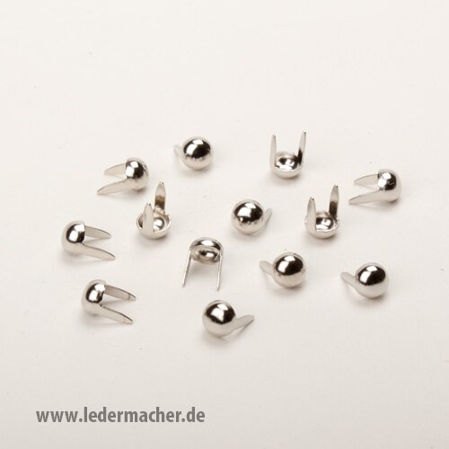 30 Roundspots 6 mm messingfarben
