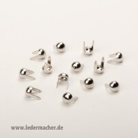 30 Roundspots 6 mm messingfarben